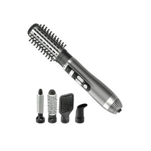 فرشاة شعر حرارية دوارة نوع انزو(4 في 1)، 1200 واط