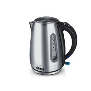 سخان ماء ستيل سعة 1.7 لتر، 2200 واط نوع دي اس بي