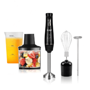 خلاط عامودي (hand blender) نوع راف (5 في 1)، 300 واط